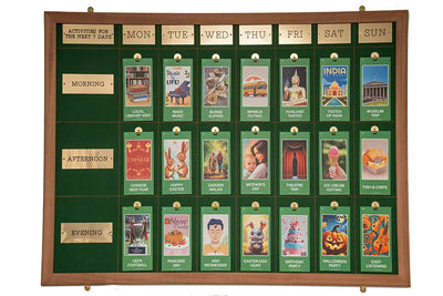 Activity Board with Cards