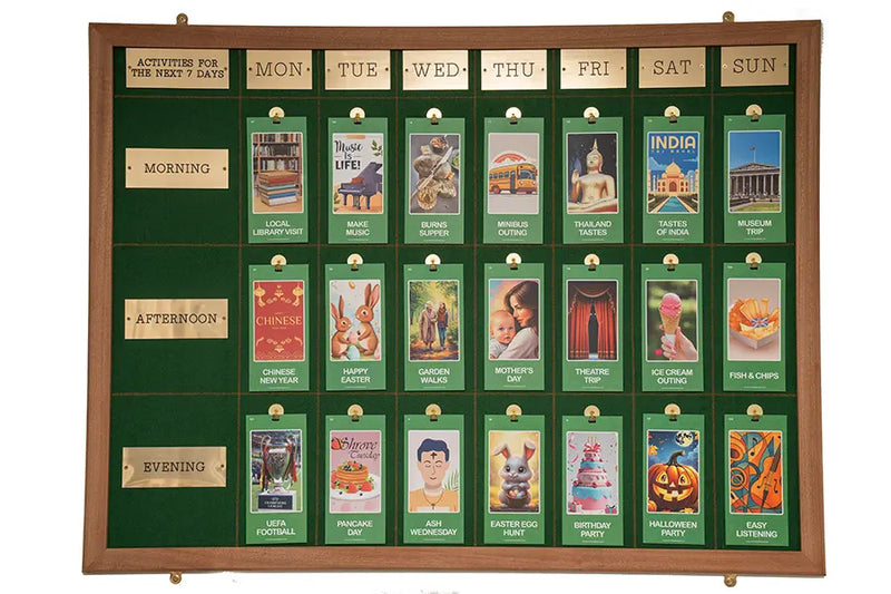 Activity Board with Cards