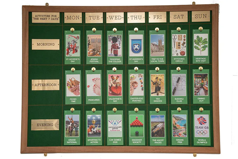 Activity Board with Cards