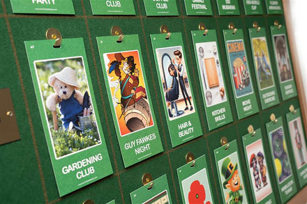 Activity cards – close up